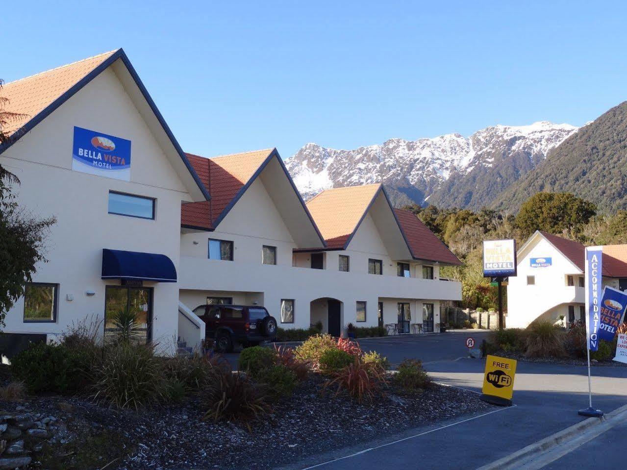 Bella Vista Motel Fox Glacier Exterior photo